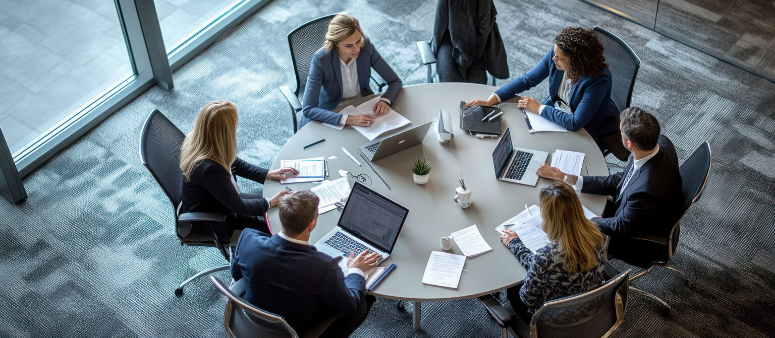 Equipo de abogados gestionando tramites de extranjeria
